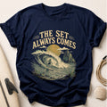 The Set Always Comes Tee - Navy