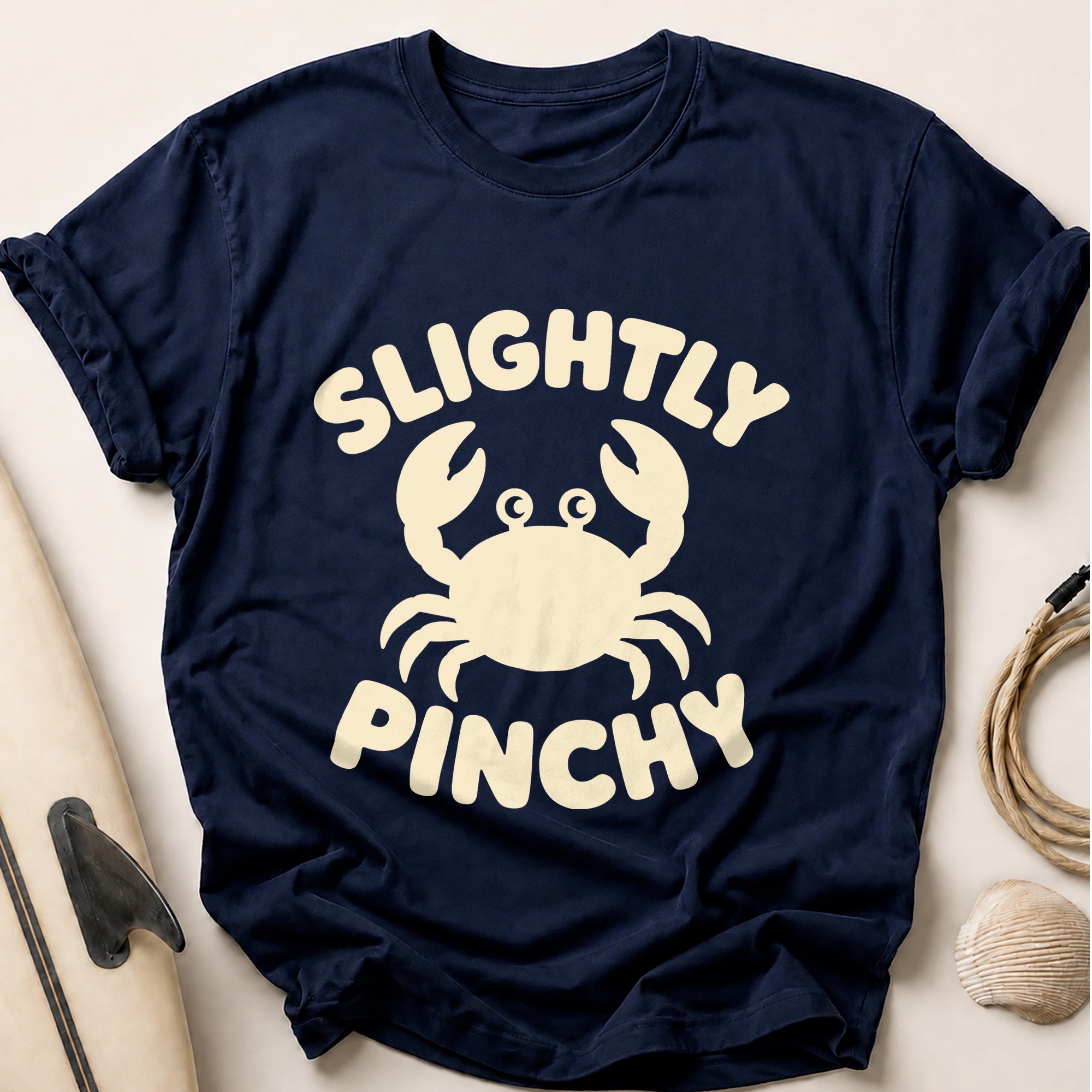 SLIGHTLY PINCHY Tee - Navy