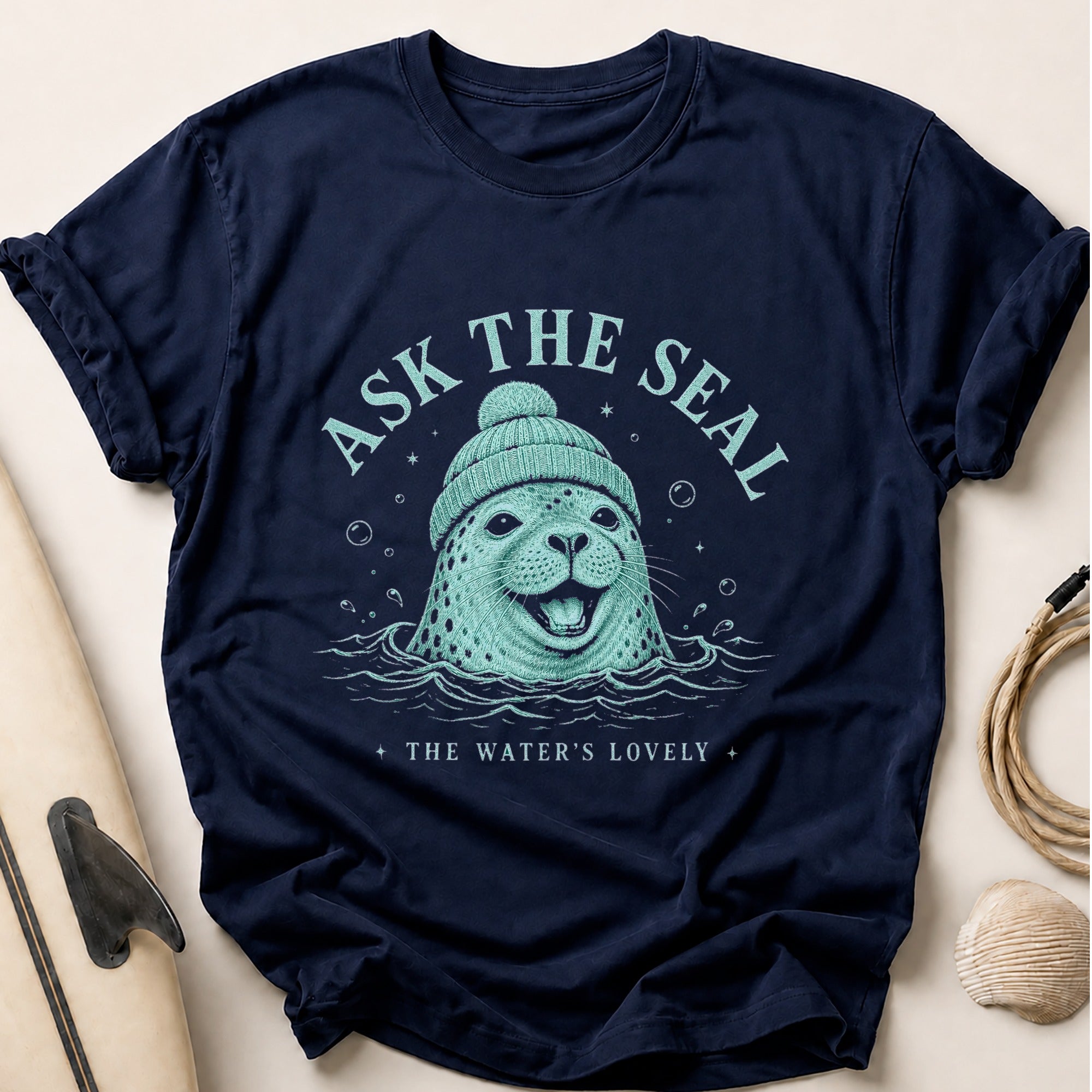 ASK THE SEAL Tee - Navy