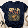 KRAKEN OR TREAT Tee - Navy