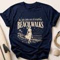 BEACH WALKS Tee - Navy
