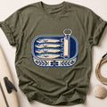 Tin Of Sardines Tee - Olive