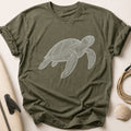 Sea Turtle Tee - Olive