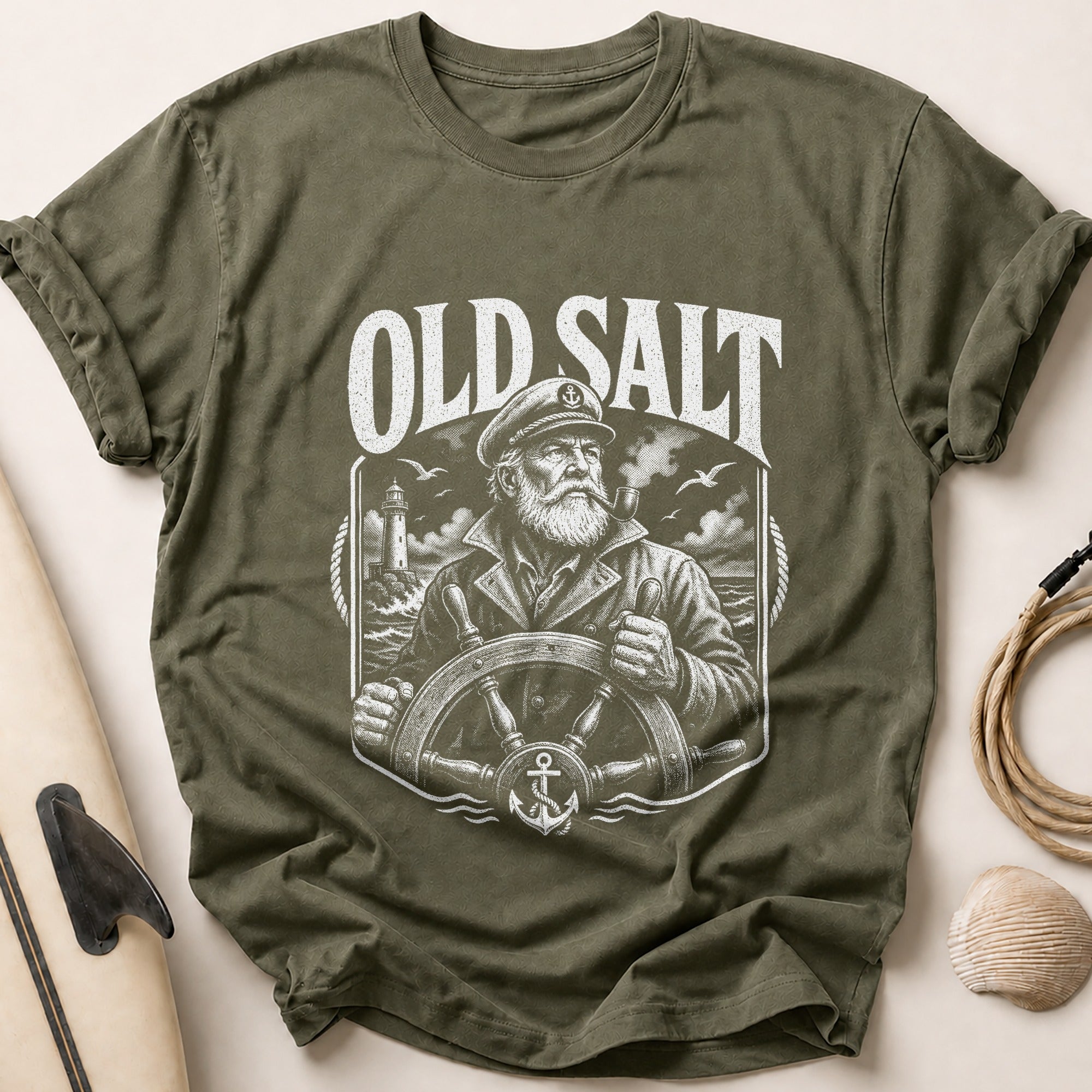 Old Salt Tee - Olive