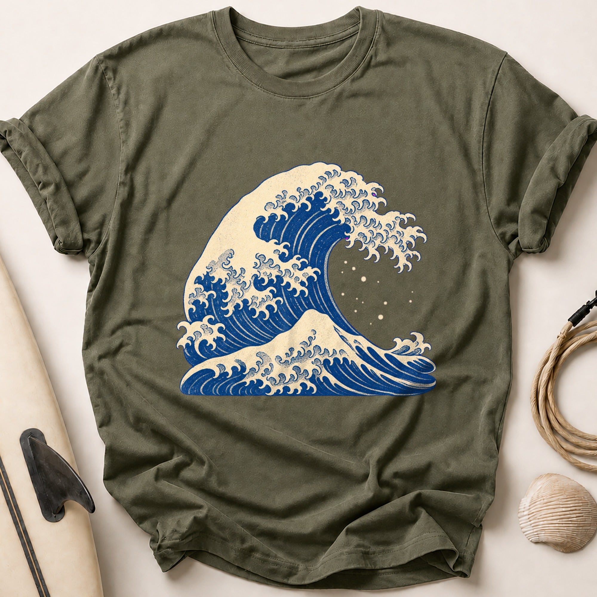 Cresting Wave II Tee - Olive