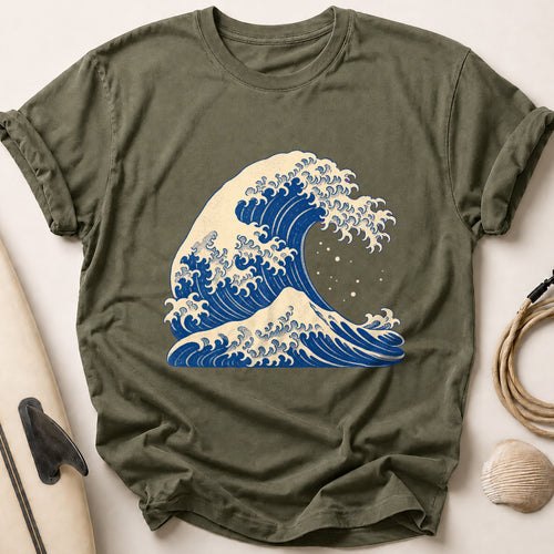 Cresting Wave II Tee - Olive