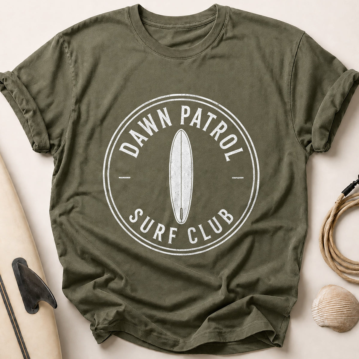 Dawn Patrol Surf Club 25 Tee - Olive