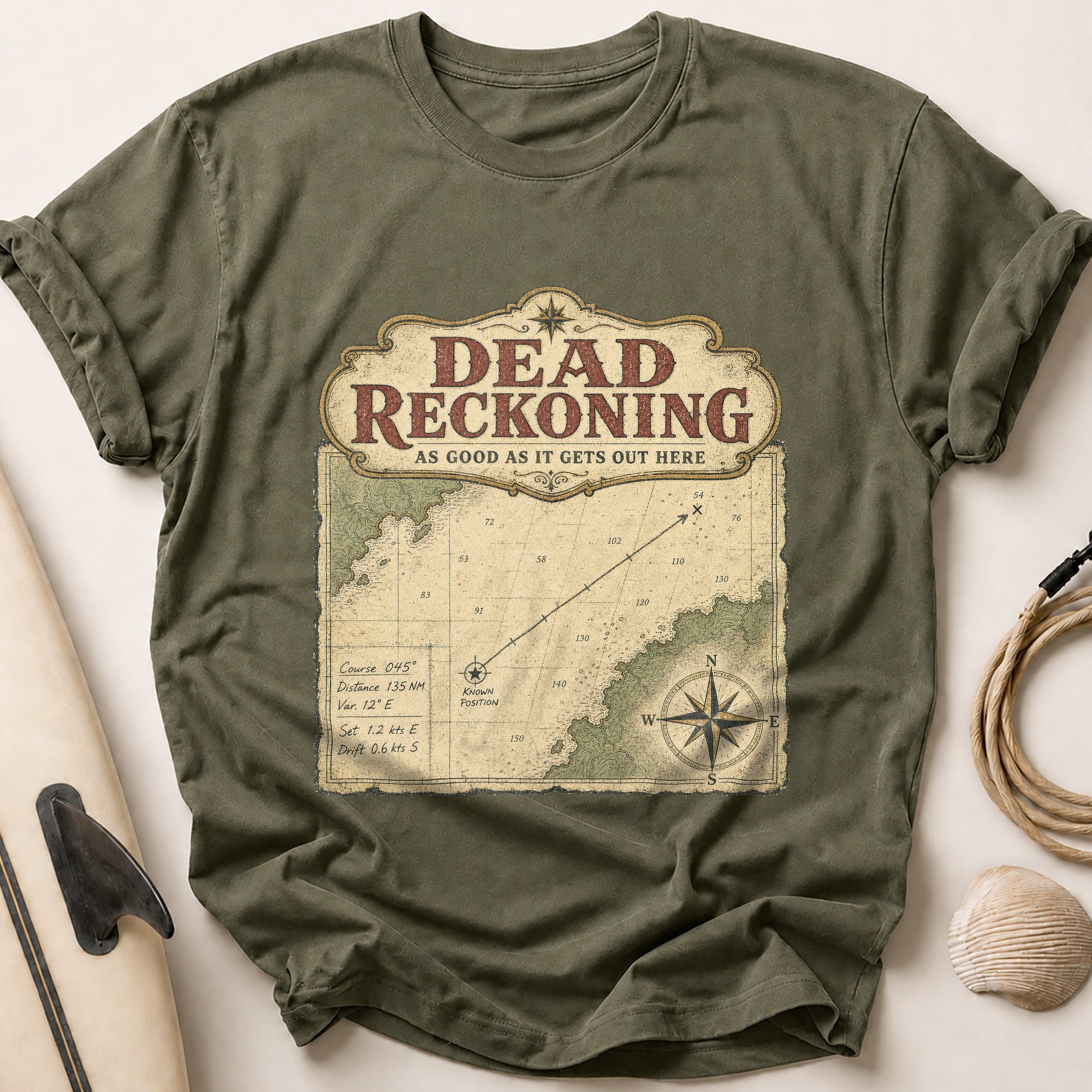 Dead Reckoning Tee - Olive
