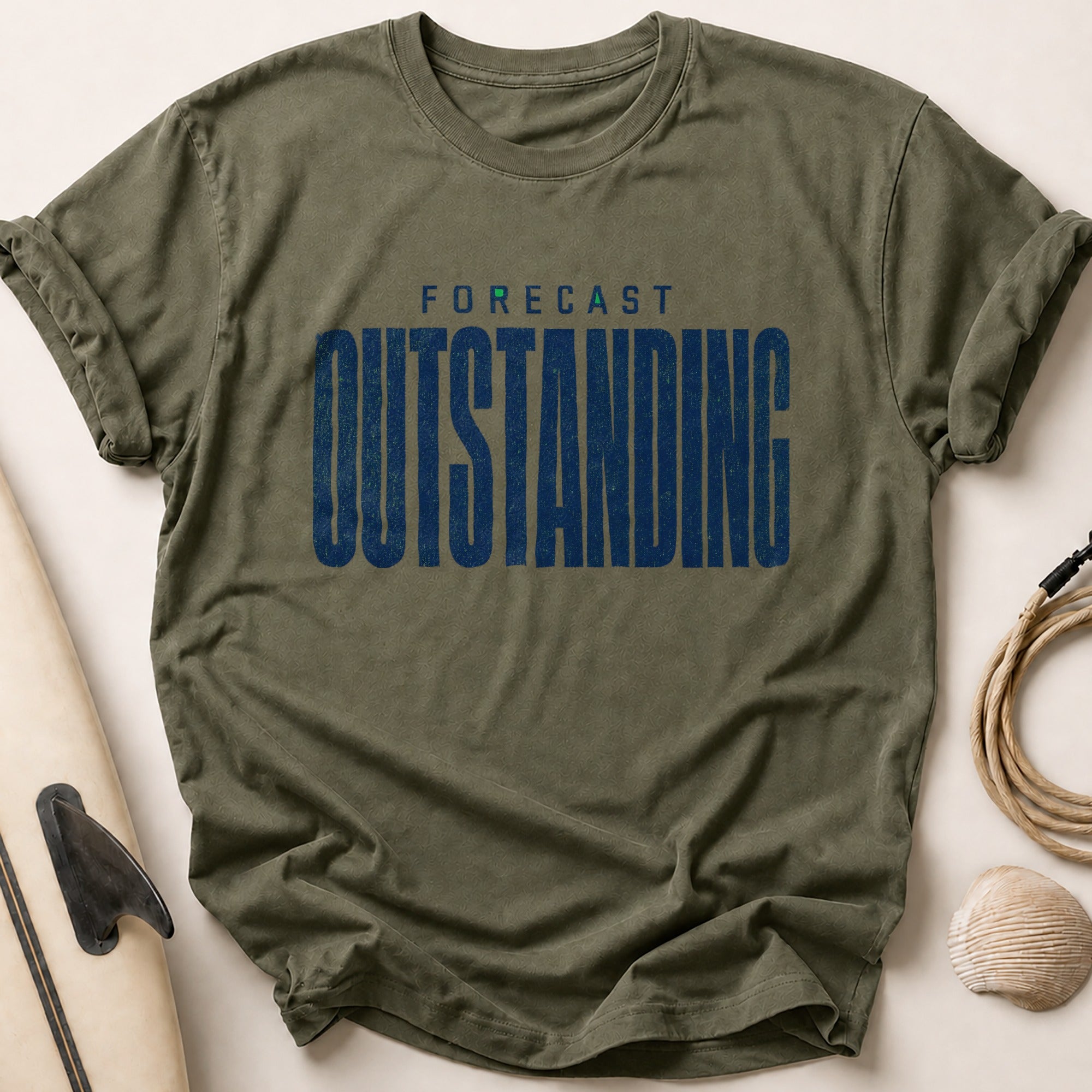 Forecast Outstanding Tee - Olive