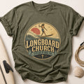 Longboard Church Tee - Olive