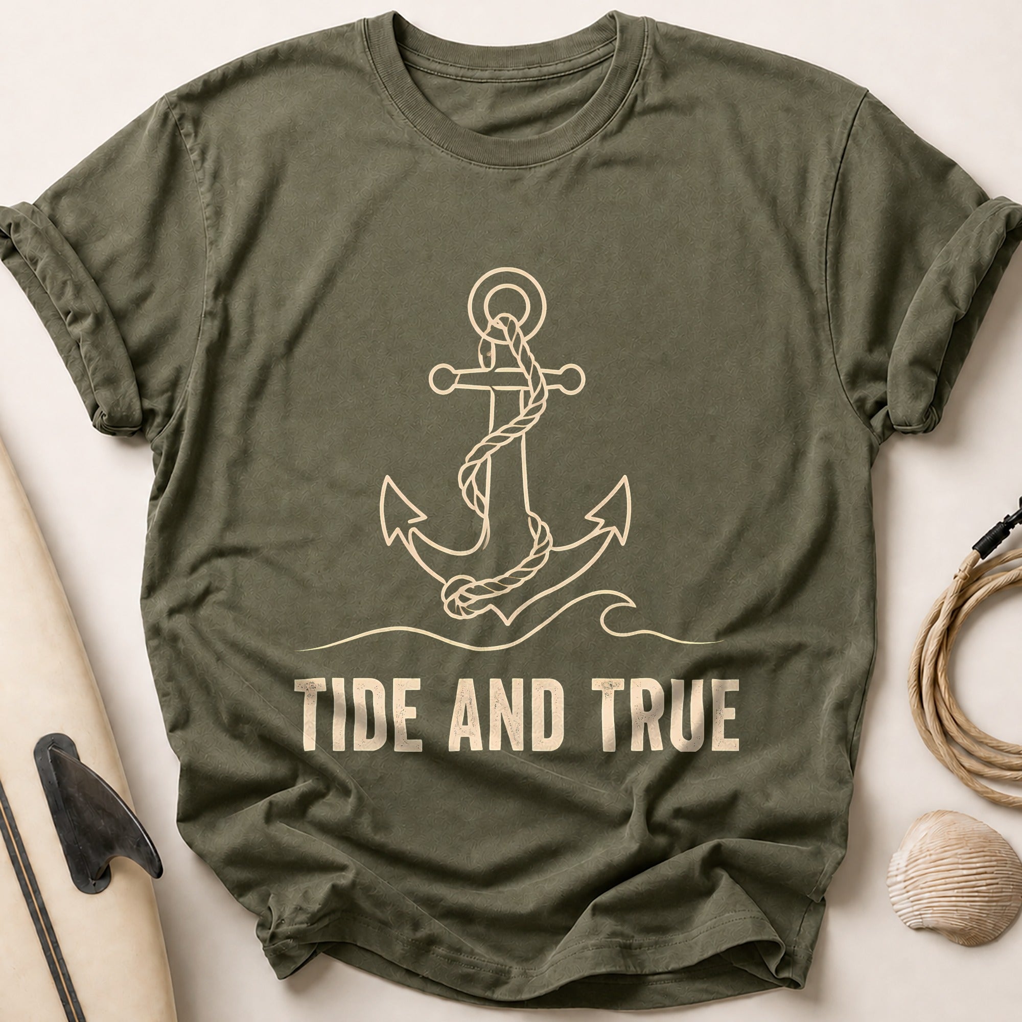 Tide And True Tee - Olive