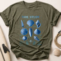 Tide Study Cyanotype 21 Tee - Olive