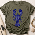 Lobster Ocean Seafood Creature Tee - Olive