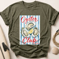 Oyster Club All Day Everyday Seafood Restaurant Tee - Olive
