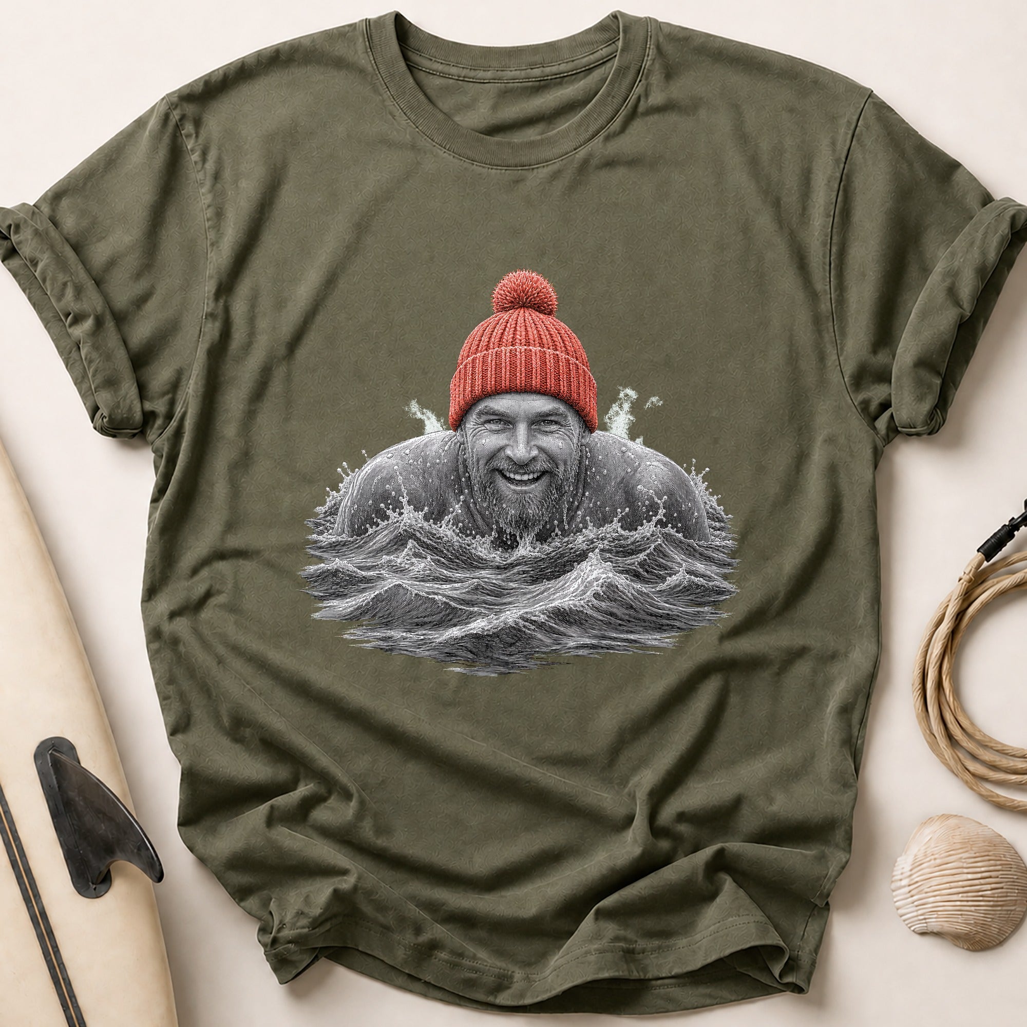 Cold Water Convert Tee - Olive