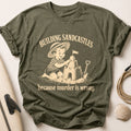 BUILDING SANDCASTLES Tee - Olive