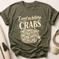 I went on holiday Tee - Olive