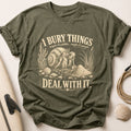 I BURY THINGS Tee - Olive
