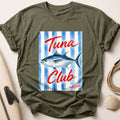 Tuna Club Sushi Grade Fishing Seafood Tee - Olive