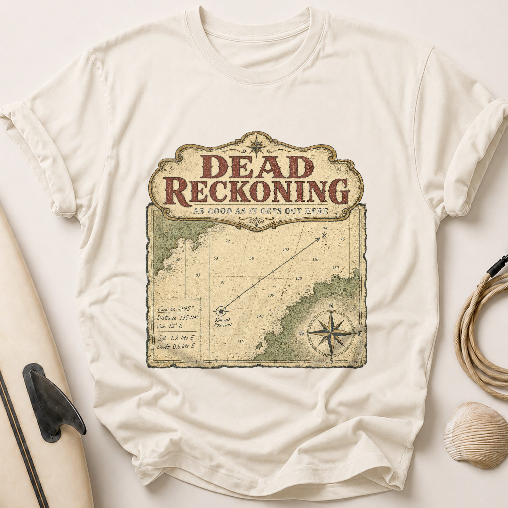 Dead Reckoning Tee - Stone