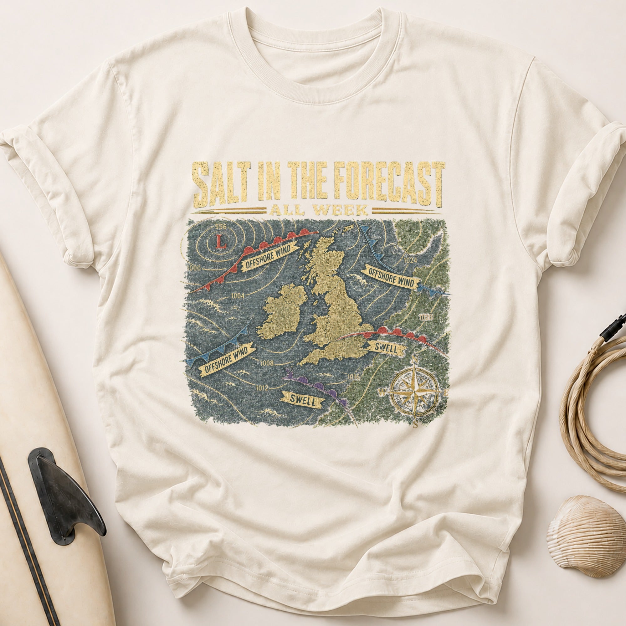 Forecast All Week Tee - Stone