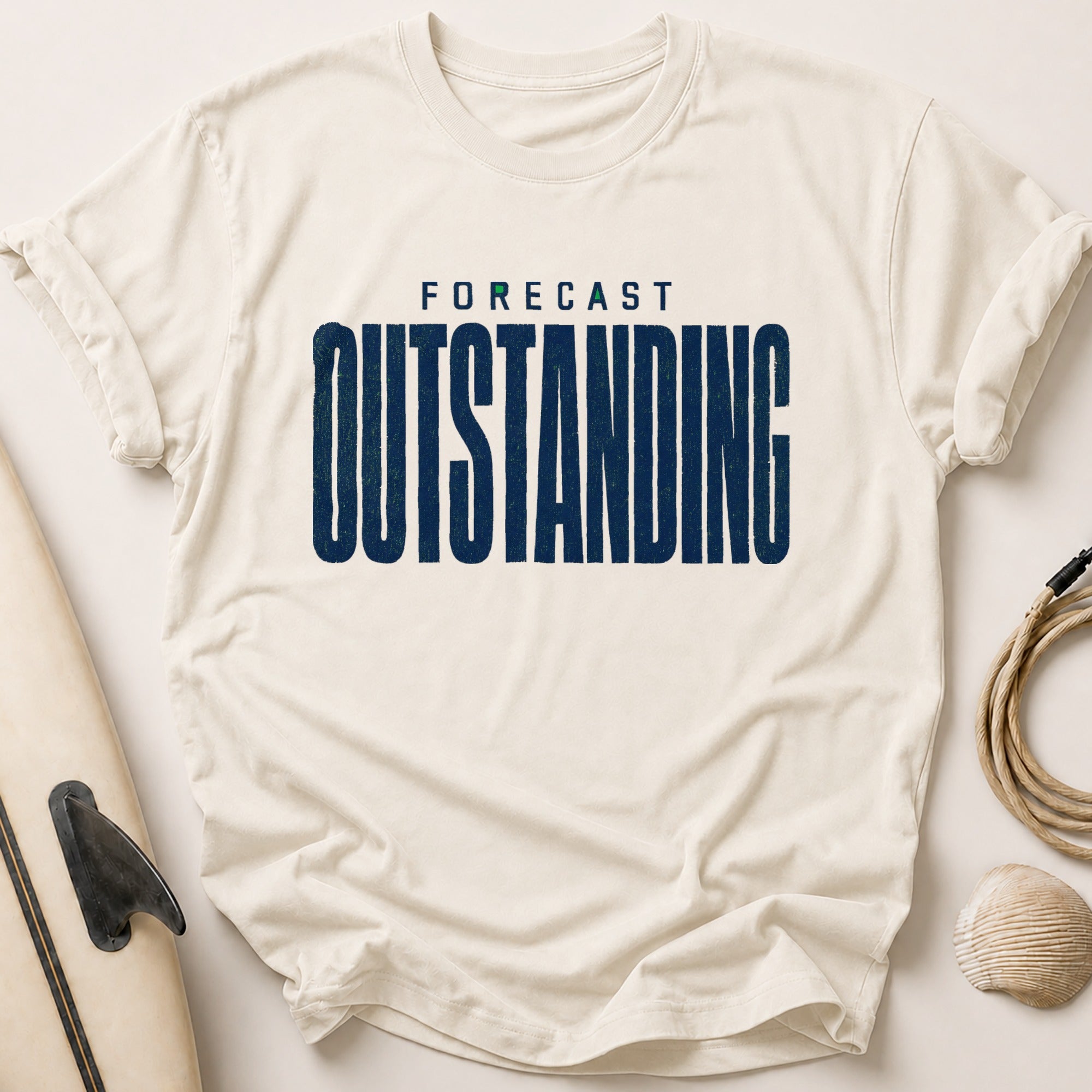 Forecast Outstanding Tee - Stone