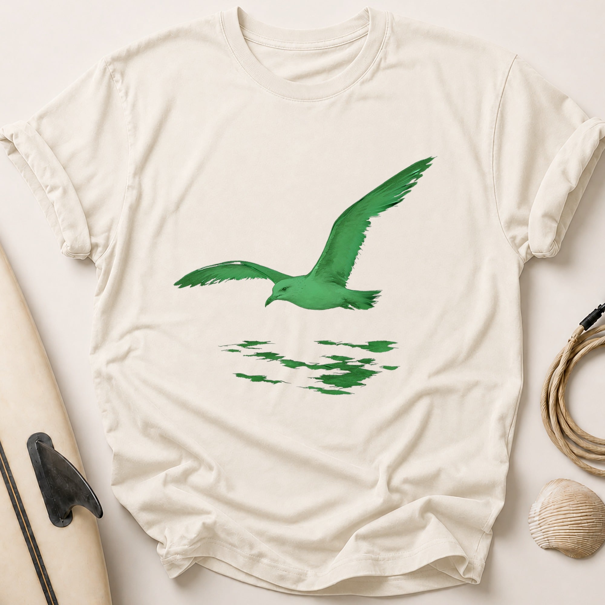 Gull Gliding Tee - Stone