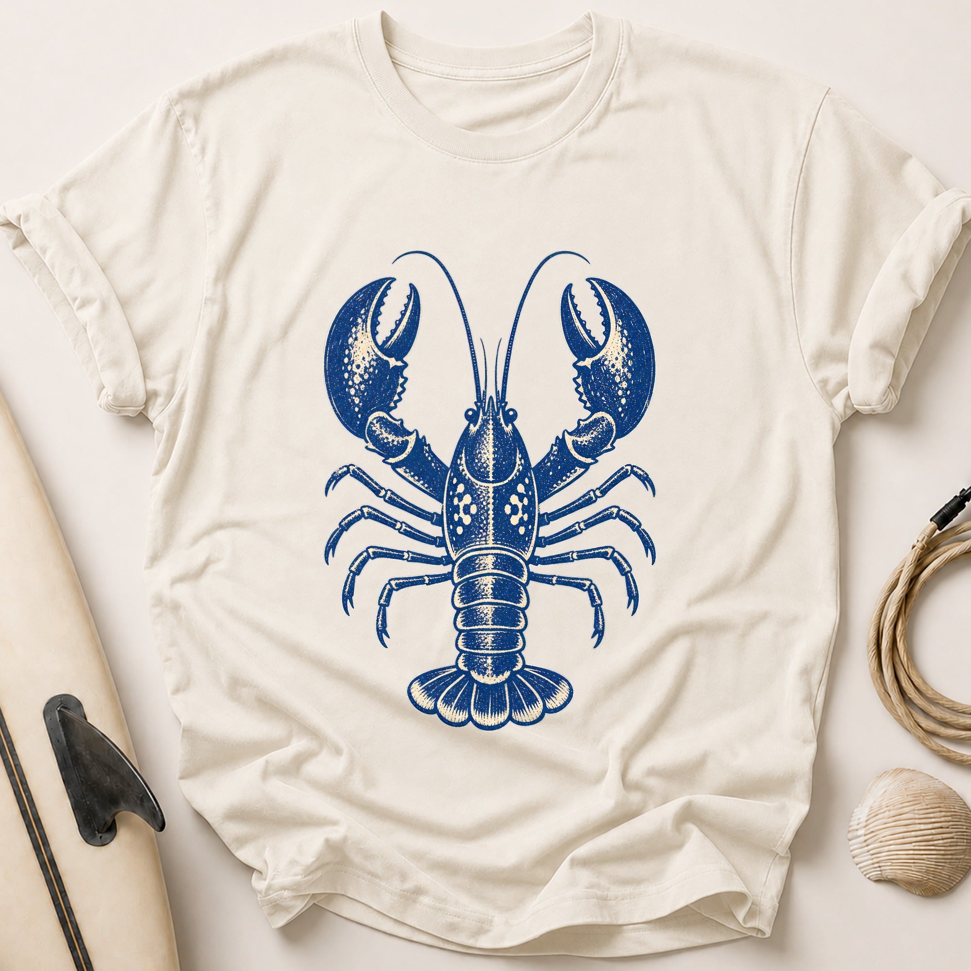 Lobster Tee - Stone