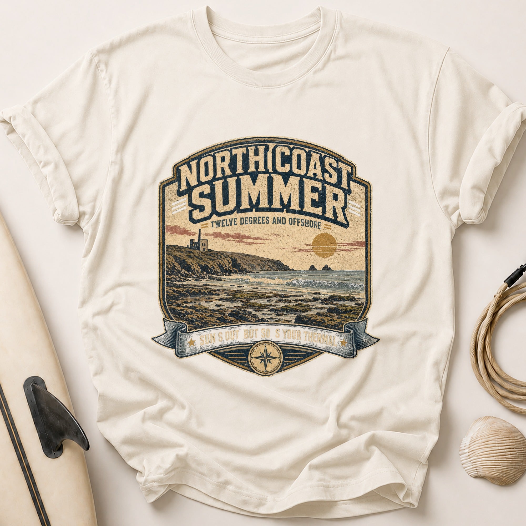 Northcoast Summer Tee - Stone