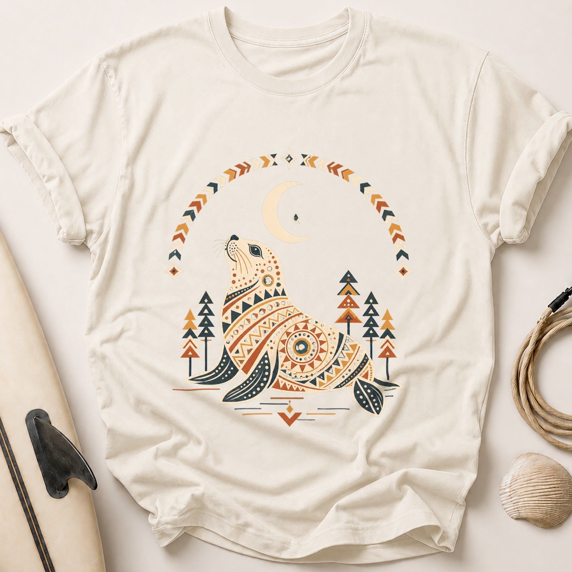 Seal Spirit Tee - Stone