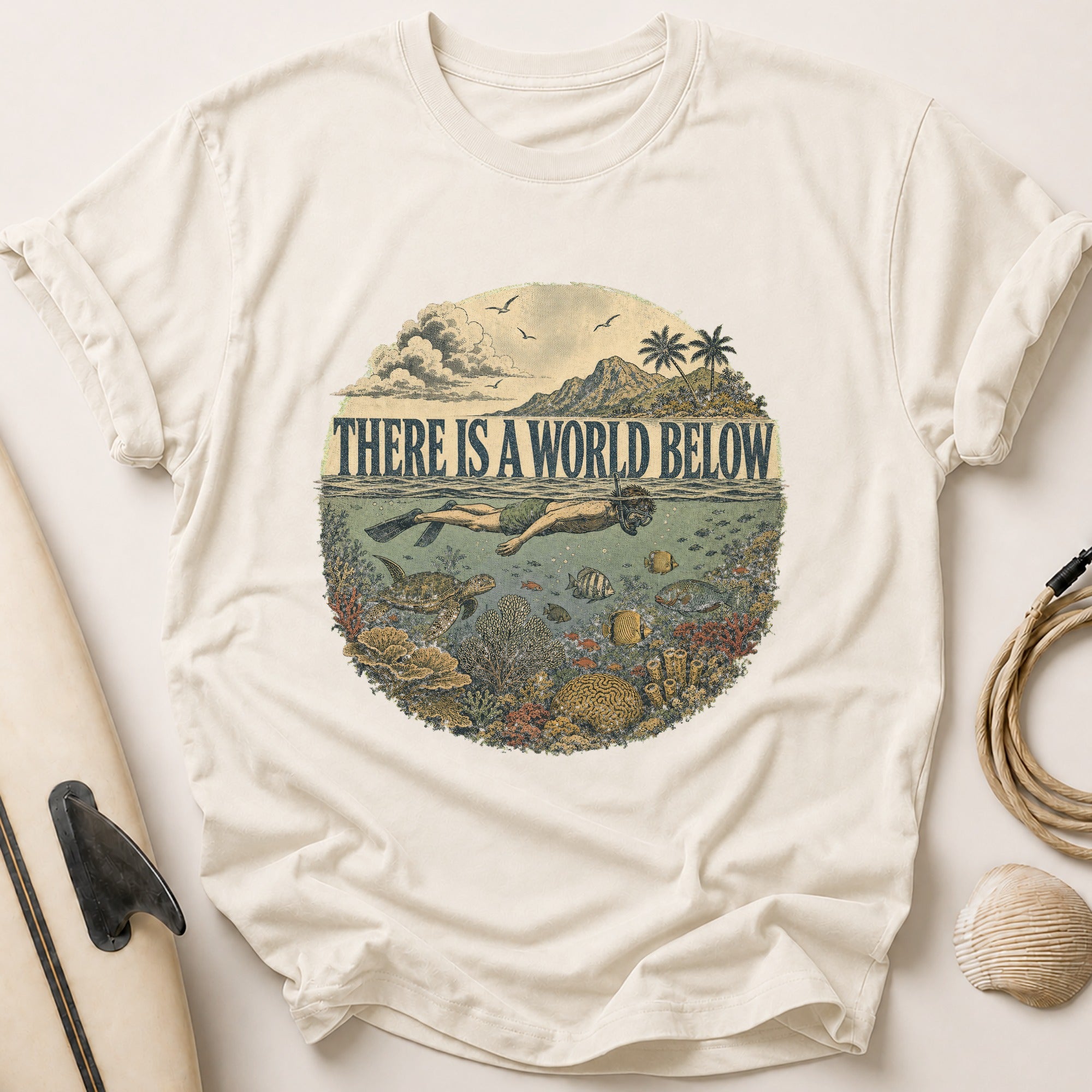 World Below Tee - Stone