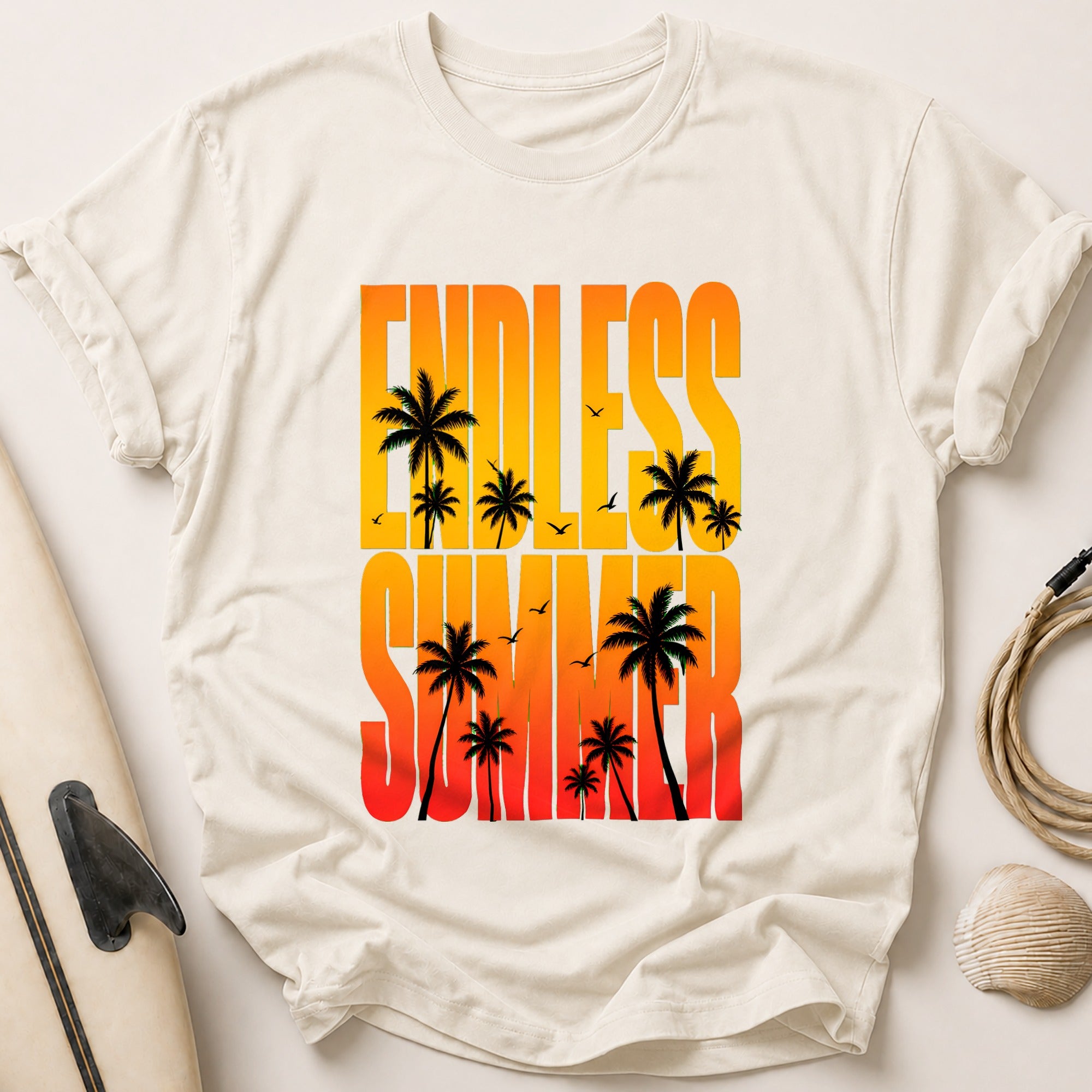 Mindless Swag Tropical Summer Funny Tee - Stone
