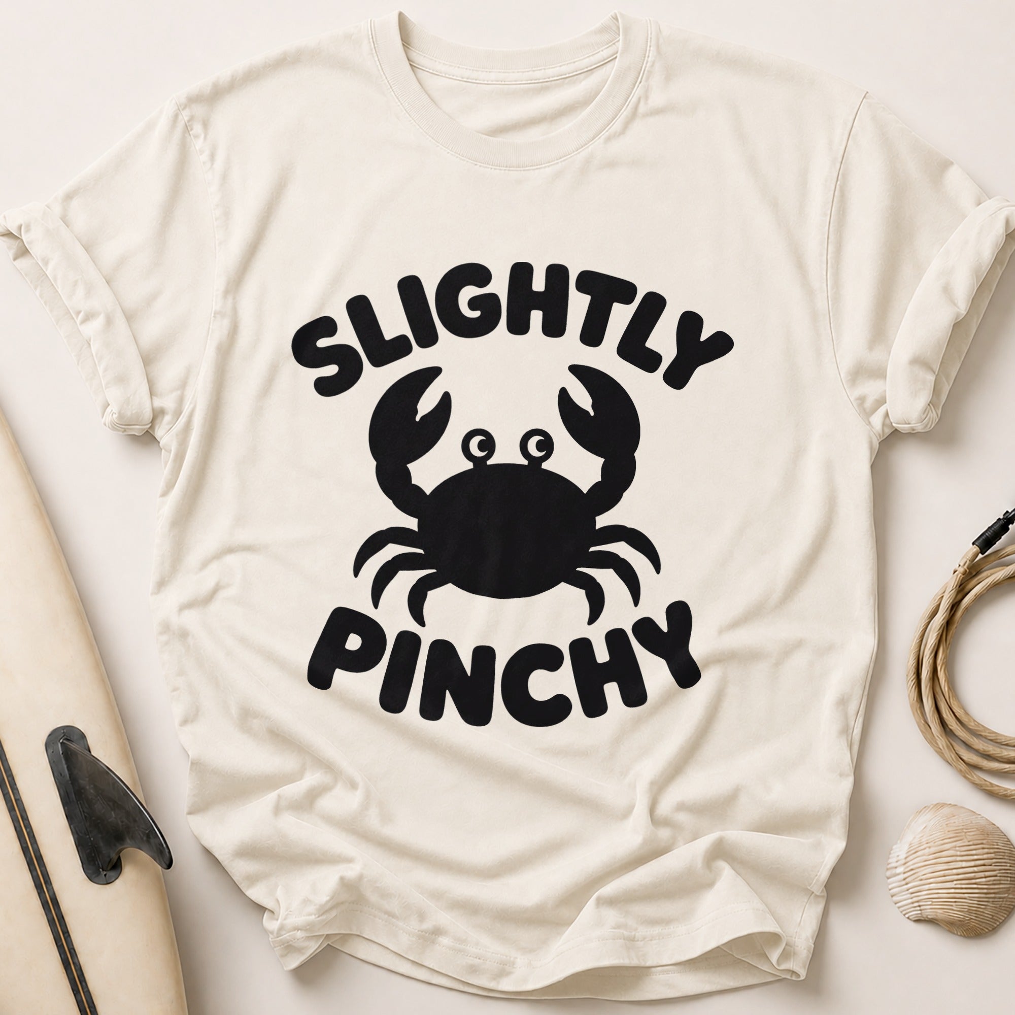 SLIGHTLY PINCHY Tee - Stone