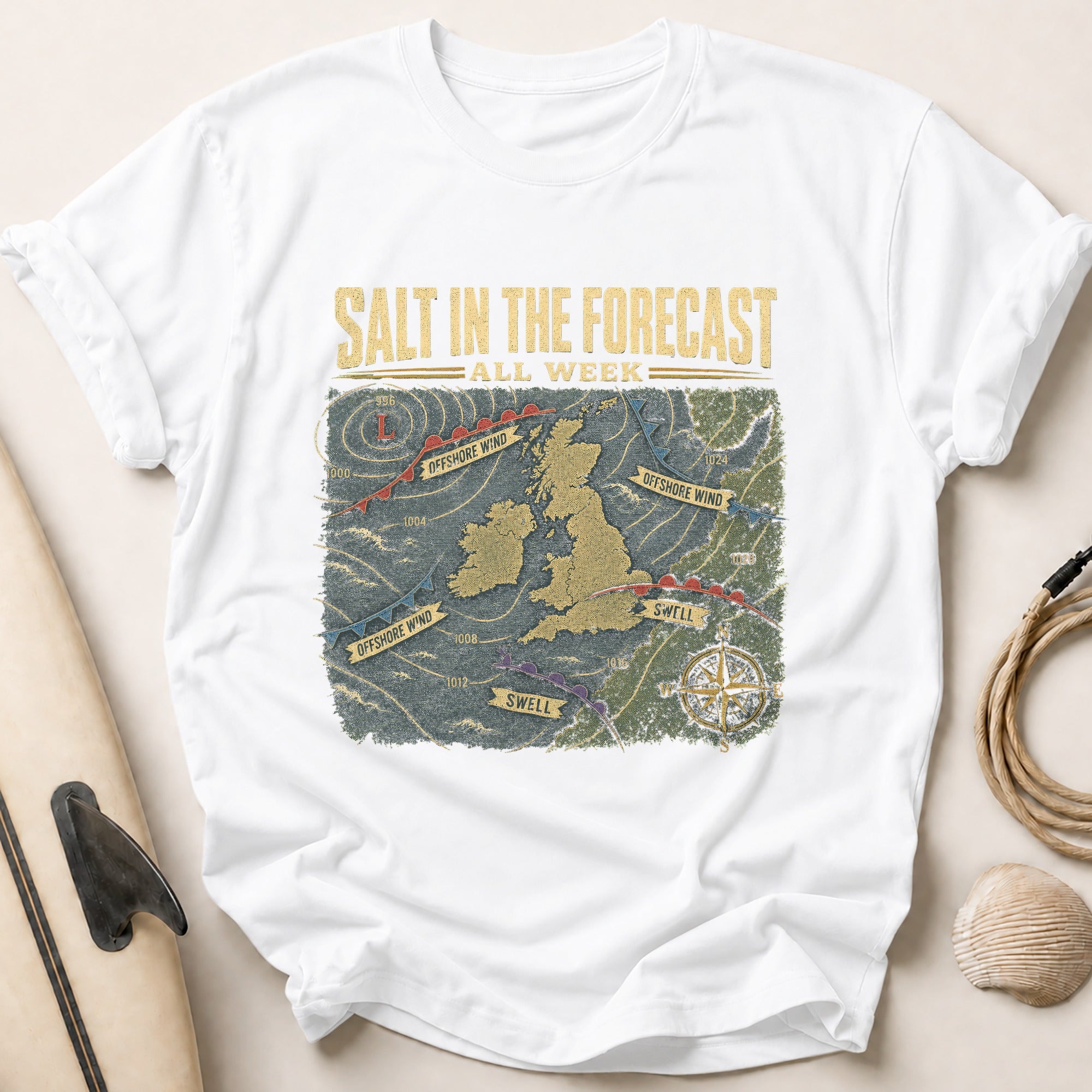 Forecast All Week Tee - White
