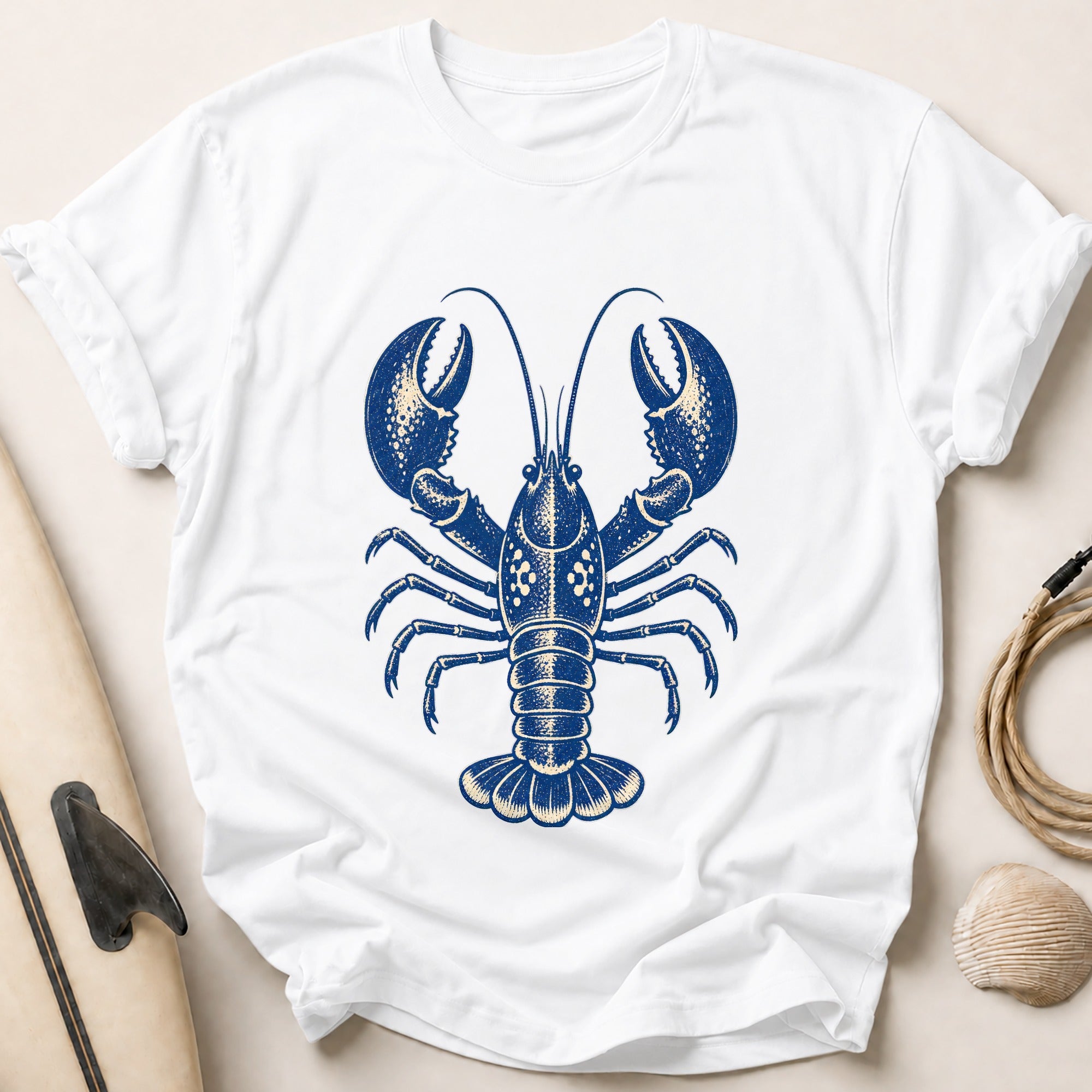 Lobster Tee - White