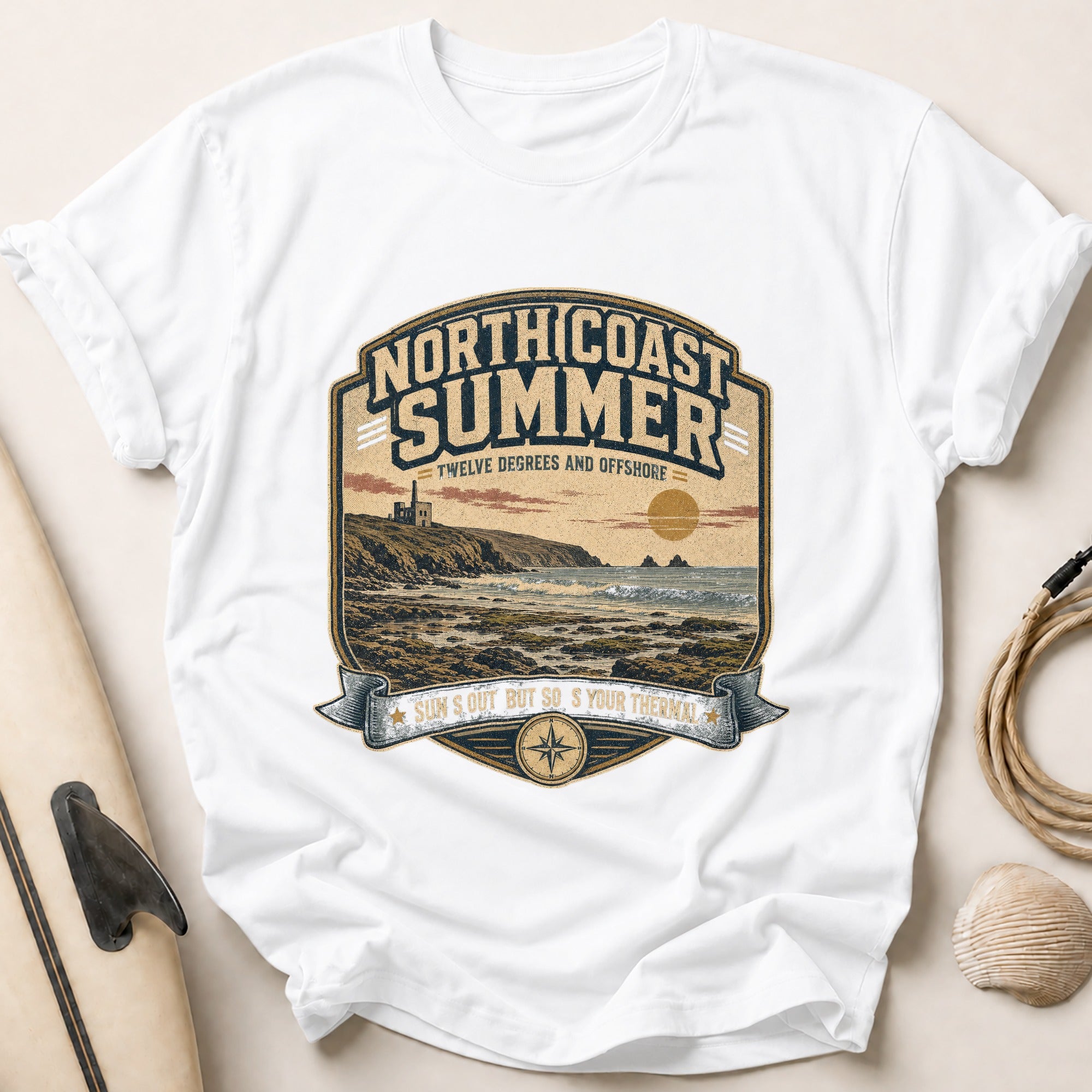 Northcoast Summer Tee - White
