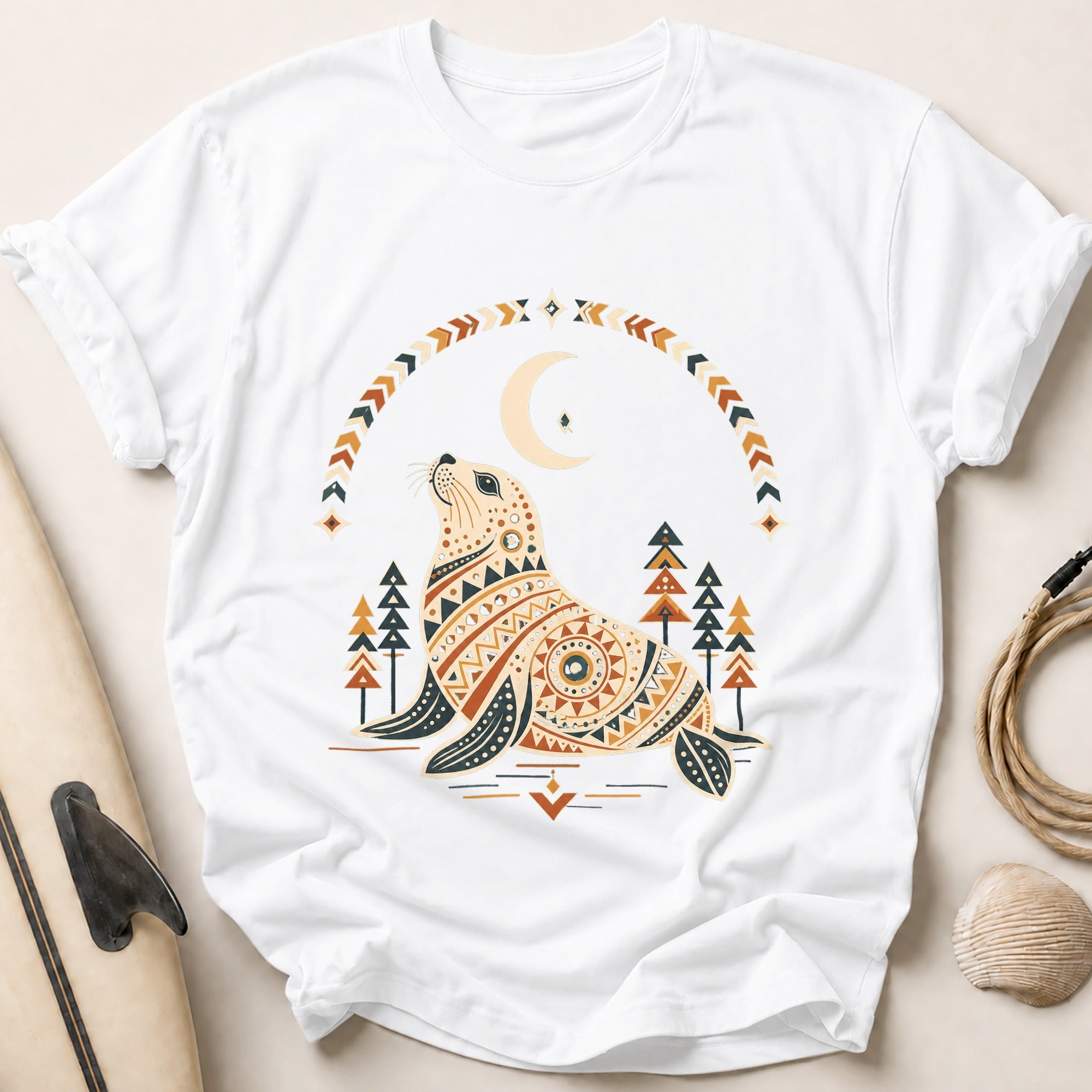 Seal Spirit Tee - White