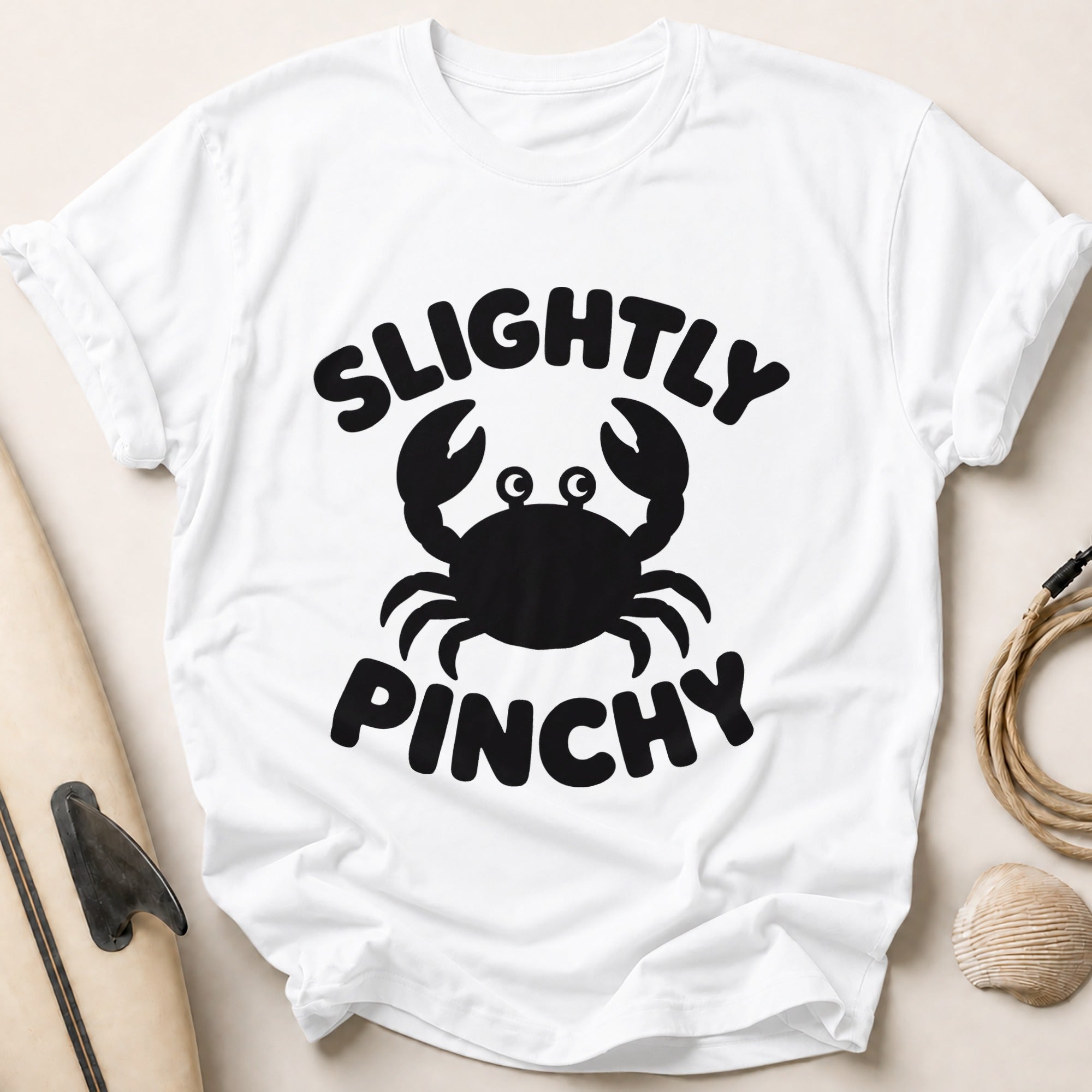 SLIGHTLY PINCHY Tee - White