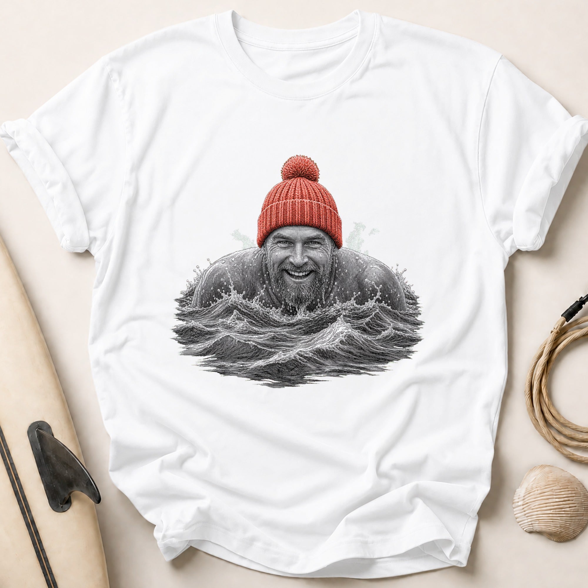 Cold Water Convert Tee - White